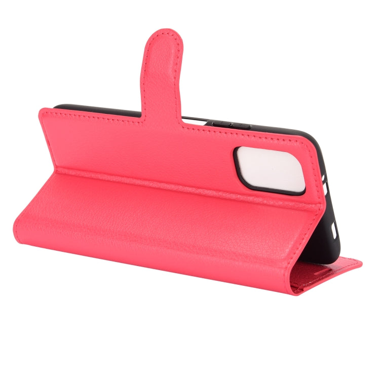 For Xiaomi Redmi Note 9 4G Litchi Texture Horizontal Flip Protective Case with Holder & Card Slots & Wallet