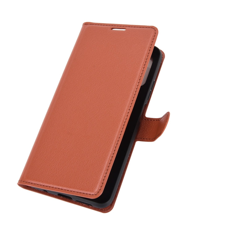 For Xiaomi Redmi Note 9 4G Litchi Texture Horizontal Flip Protective Case with Holder & Card Slots & Wallet