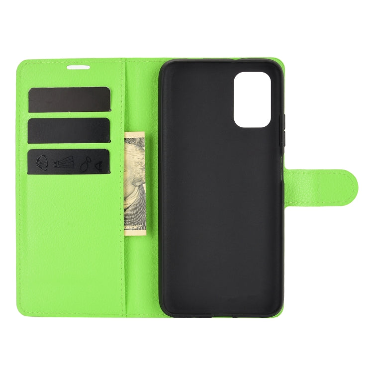 For Xiaomi Redmi Note 9 4G Litchi Texture Horizontal Flip Protective Case with Holder & Card Slots & Wallet
