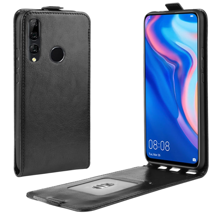 Crazy Horse Vertical Flip Leather Protective Case for Huawei Y9 Prime 2019