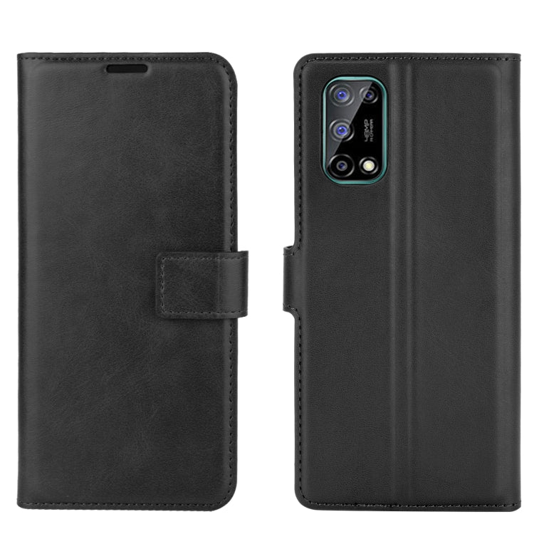 For OPPO Realme V5 / K7X Retro Calf Pattern Buckle Horizontal Flip Leather Case with Holder & Card Slots & Wallet