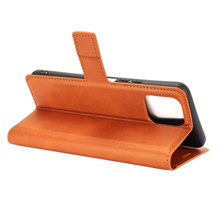 Retro Calf Pattern Buckle Card Wallet Left and Right Flip Phone Holster with Bracket Function For vivo iQOO U3 / Y52S