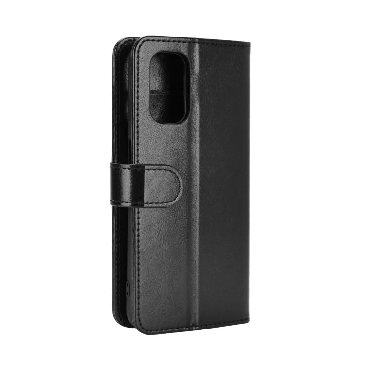 For OPPO Realme V5 / K7X / Realme Q2 / Realme 7 5G R64 Texture Single Horizontal Flip Protective Case with Holder & Card Slots & Wallet& Photo Frame