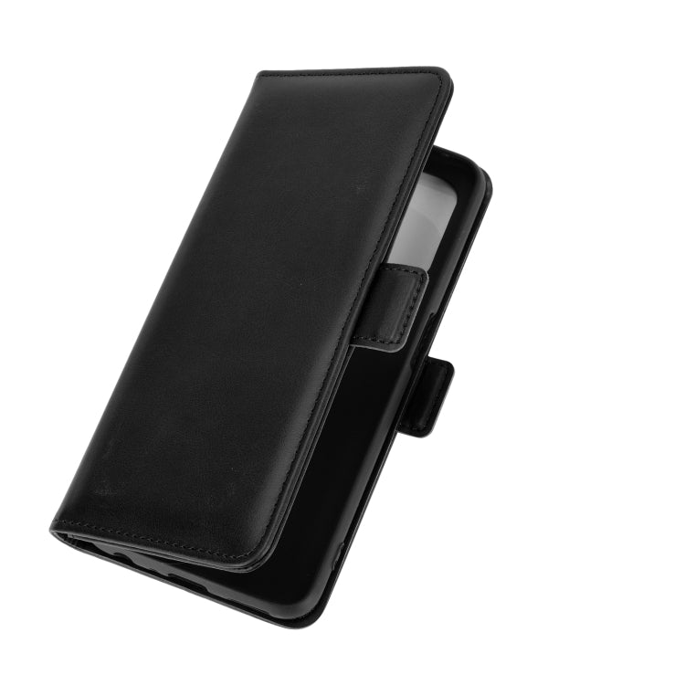 For OPPO Realme V5 / K7X / Realme Q2 / Realme 7 5G Dual-side Magnetic Buckle Horizontal Flip Leather Case with Holder & Card Slots & Wallet