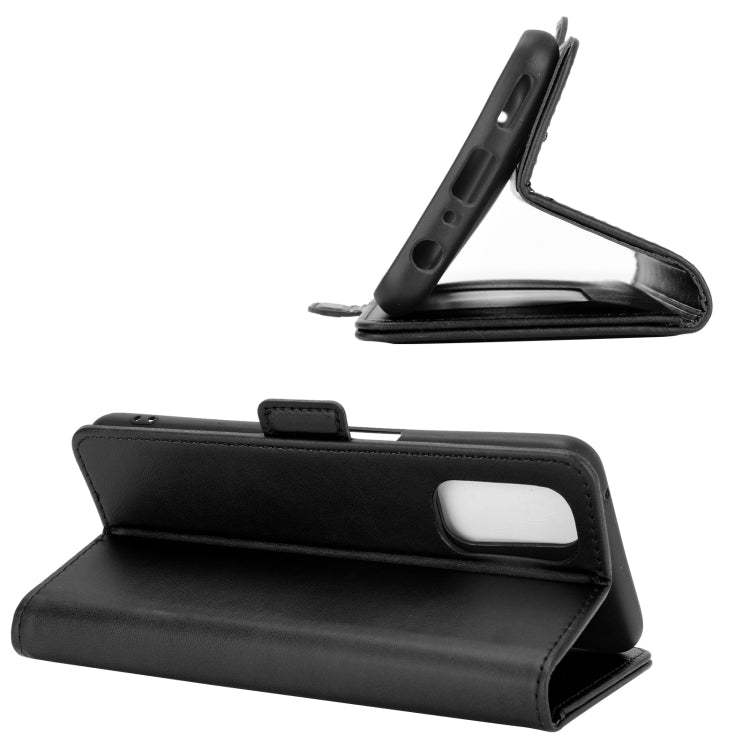 For OPPO Realme V5 / K7X / Realme Q2 / Realme 7 5G Dual-side Magnetic Buckle Horizontal Flip Leather Case with Holder & Card Slots & Wallet