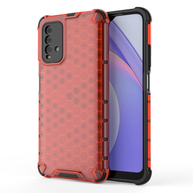 For Xiaomi Redmi 9T Shockproof Honeycomb PC + TPU Case