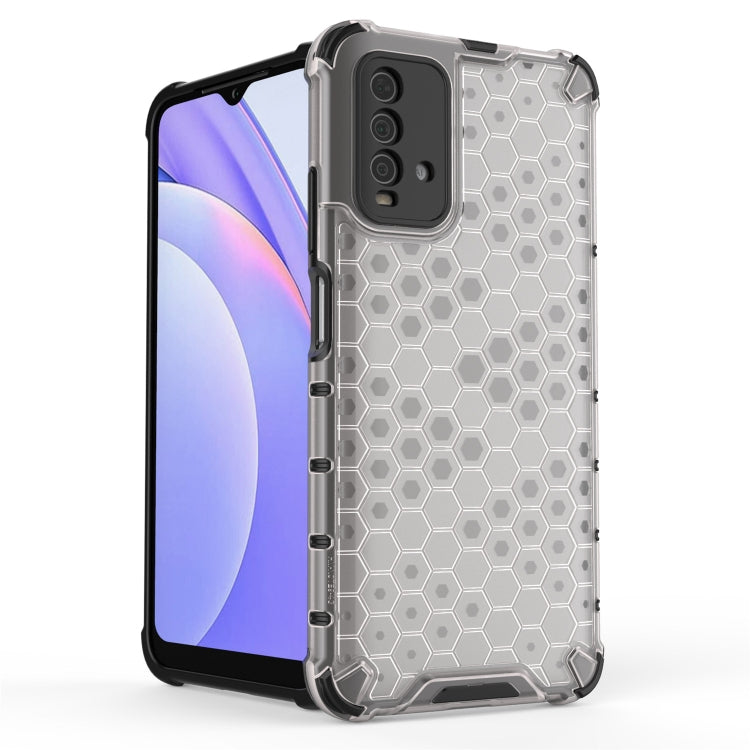 For Xiaomi Redmi 9T Shockproof Honeycomb PC + TPU Case