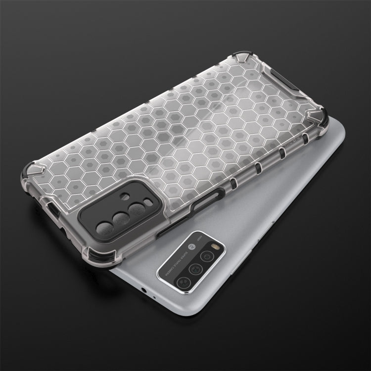 For Xiaomi Redmi 9T Shockproof Honeycomb PC + TPU Case