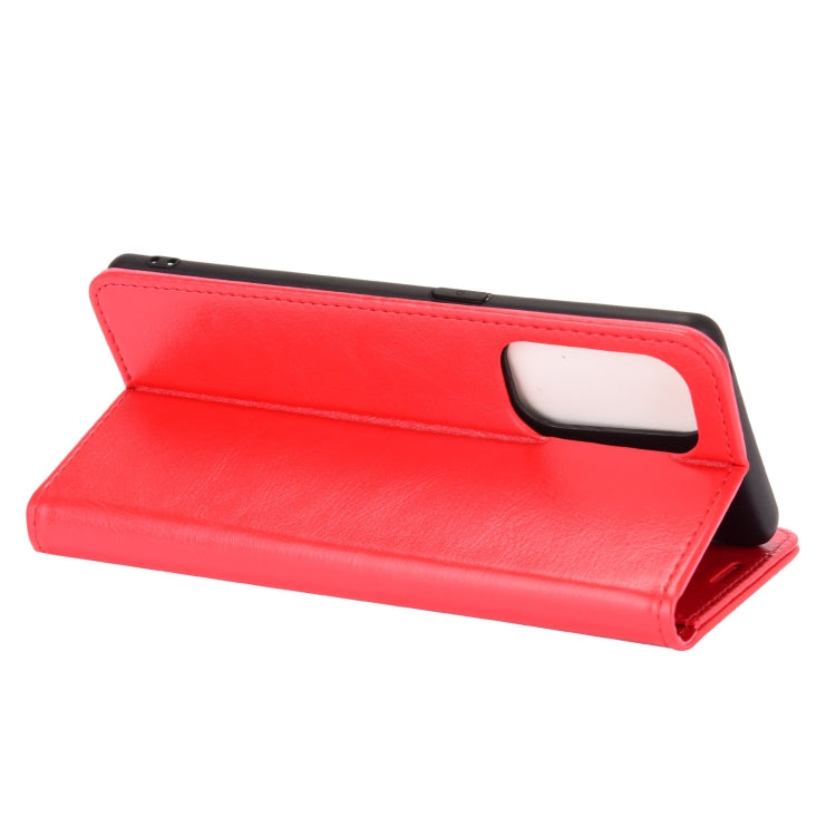 For OPPO Reno5 Pro 5G R64 Texture Single Horizontal Flip Protective Case with Holder & Card Slots & Wallet& Photo Frame