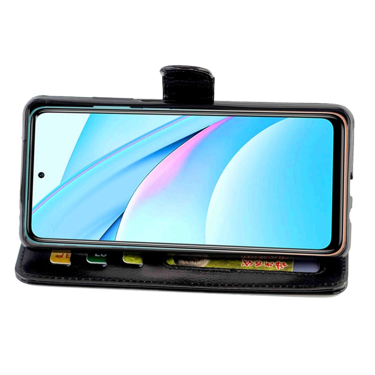 For Xiaomi Mi 10T Lite Crazy Horse Texture Leather Horizontal Flip Protective Case with Holder & Card Slots & Wallet & Photo Frame