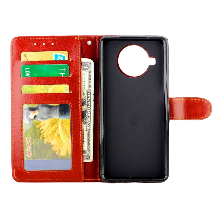 For Xiaomi Mi 10T Lite Crazy Horse Texture Leather Horizontal Flip Protective Case with Holder & Card Slots & Wallet & Photo Frame