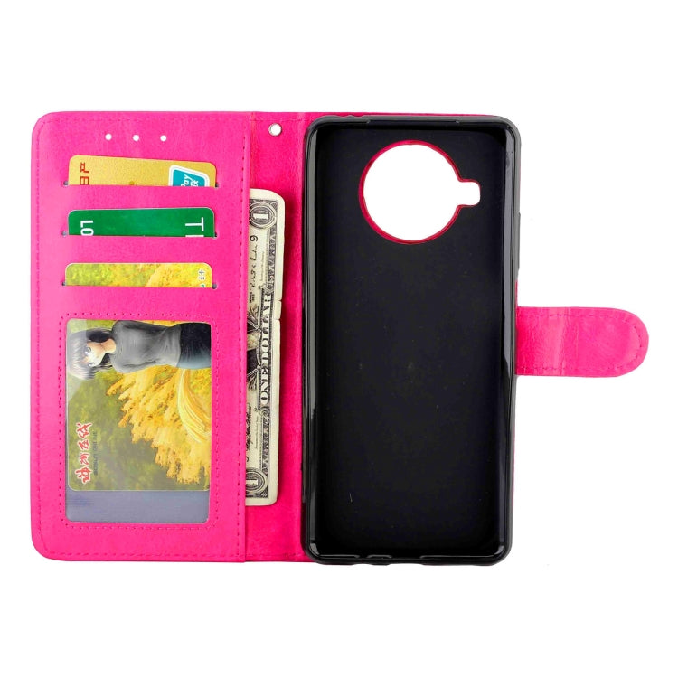 For Xiaomi Mi 10T Lite Crazy Horse Texture Leather Horizontal Flip Protective Case with Holder & Card Slots & Wallet & Photo Frame