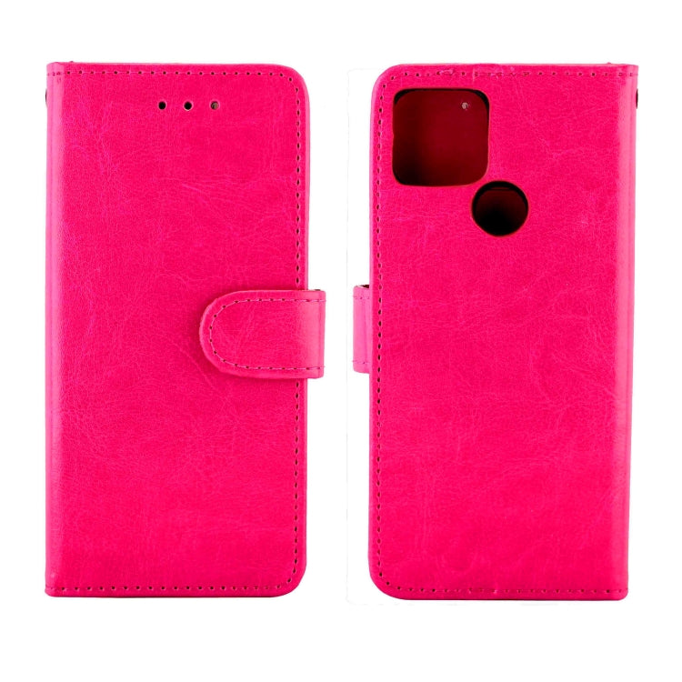 For OPPO Realme V3 Crazy Horse Texture Leather Horizontal Flip Protective Case with Holder & Card Slots & Wallet & Photo Frame