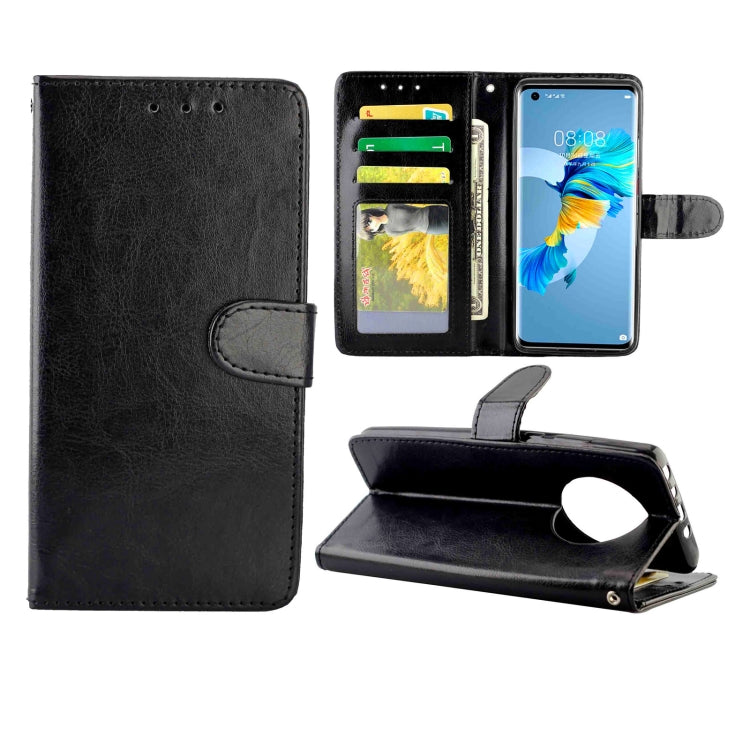 For Huawei Mate 40 Crazy Horse Texture Leather Horizontal Flip Protective Case with Holder & Card Slots & Wallet & Photo Frame