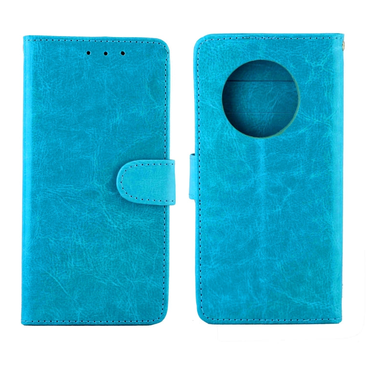 For Huawei Mate 40 Crazy Horse Texture Leather Horizontal Flip Protective Case with Holder & Card Slots & Wallet & Photo Frame