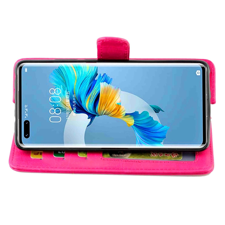 For Huawei Mate40 Pro/Mate40 Pro+ Crazy Horse Texture Leather Horizontal Flip Protective Case with Holder & Card Slots & Wallet & Photo Frame