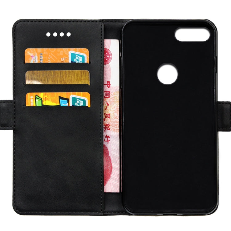 Calf Texture Horizontal Flip Leather Case for Alcatel 1S(2019), with Holder & Card Slots & Wallet