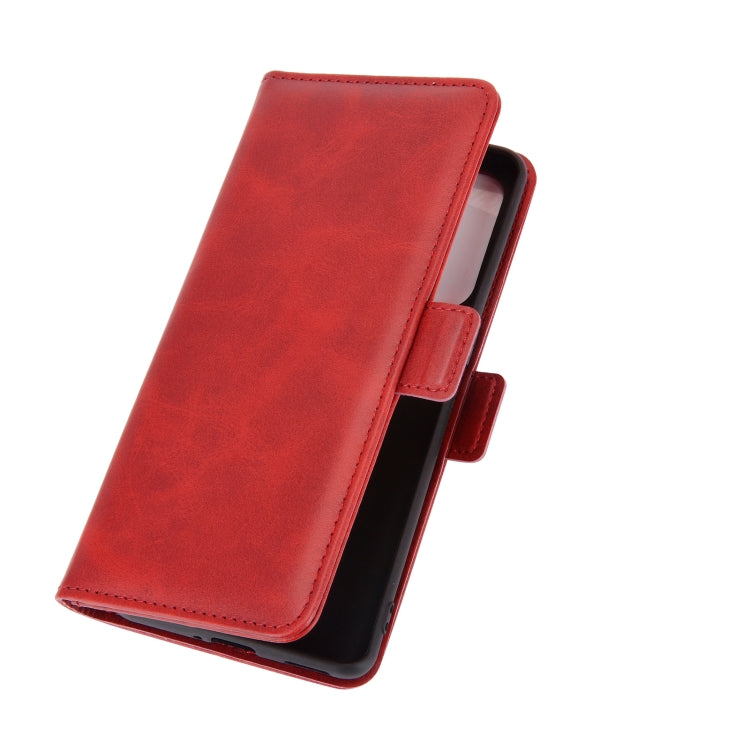 For OPPO Reno5 5G Dual-side Magnetic Buckle Horizontal Flip Leather Case with Holder & Card Slots & Wallet