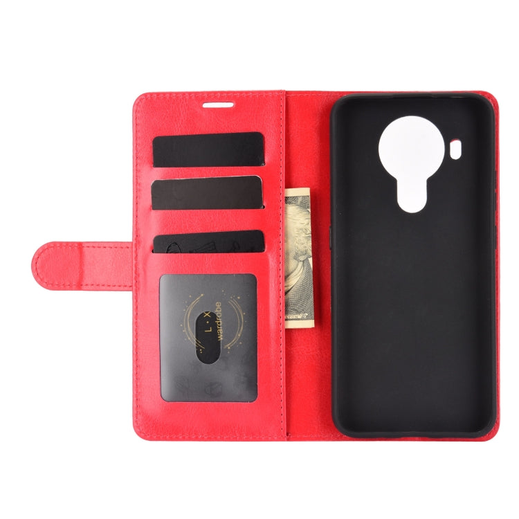 For Nokia 5.4 R64 Texture Single Horizontal Flip Protective Case with Holder & Card Slots & Wallet& Photo Frame