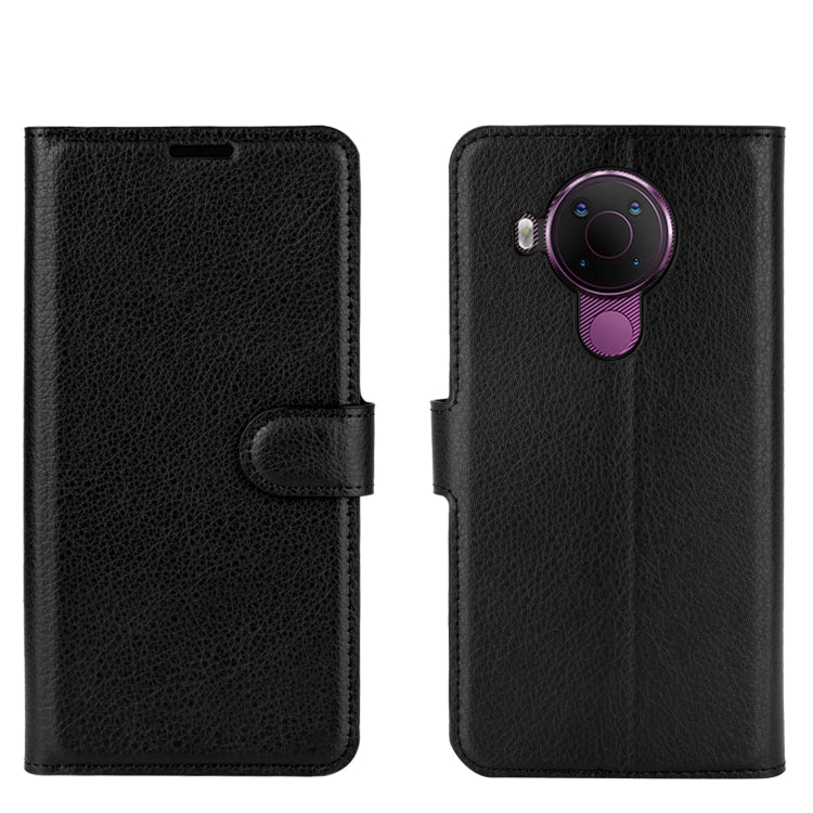 For Nokia 5.4 Litchi Texture Horizontal Flip Protective Case with Holder & Card Slots & Wallet