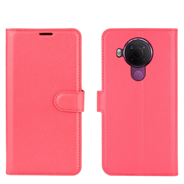 For Nokia 5.4 Litchi Texture Horizontal Flip Protective Case with Holder & Card Slots & Wallet