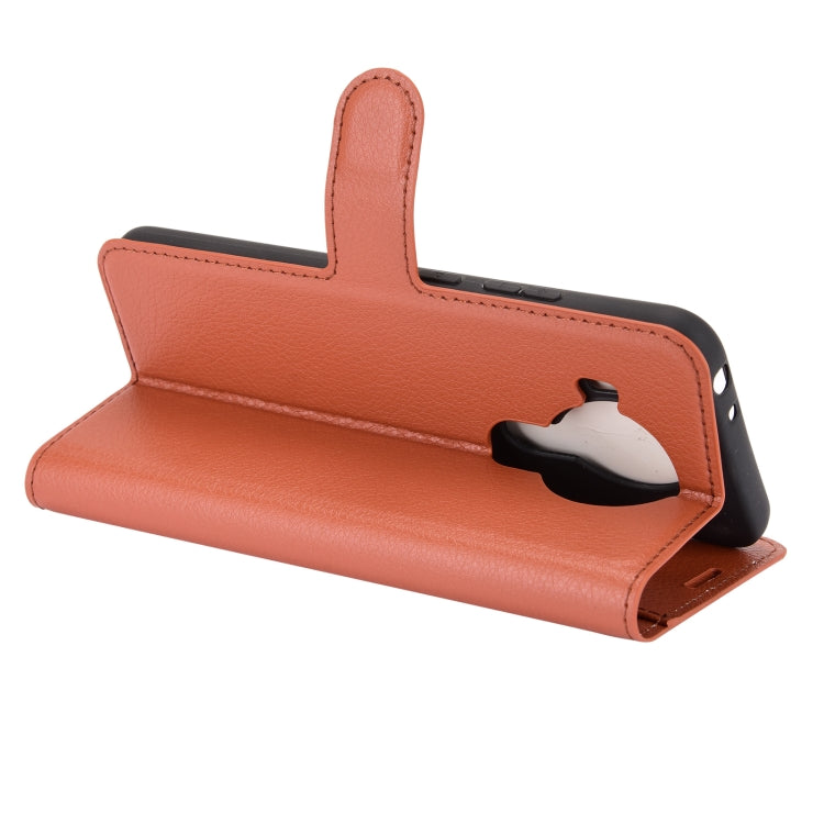 For Nokia 5.4 Litchi Texture Horizontal Flip Protective Case with Holder & Card Slots & Wallet