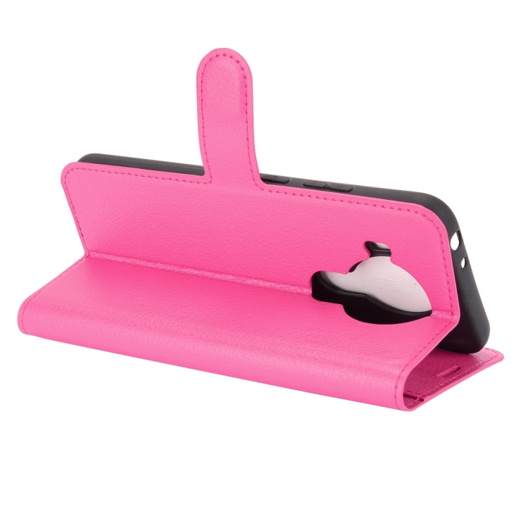 For Nokia 5.4 Litchi Texture Horizontal Flip Protective Case with Holder & Card Slots & Wallet