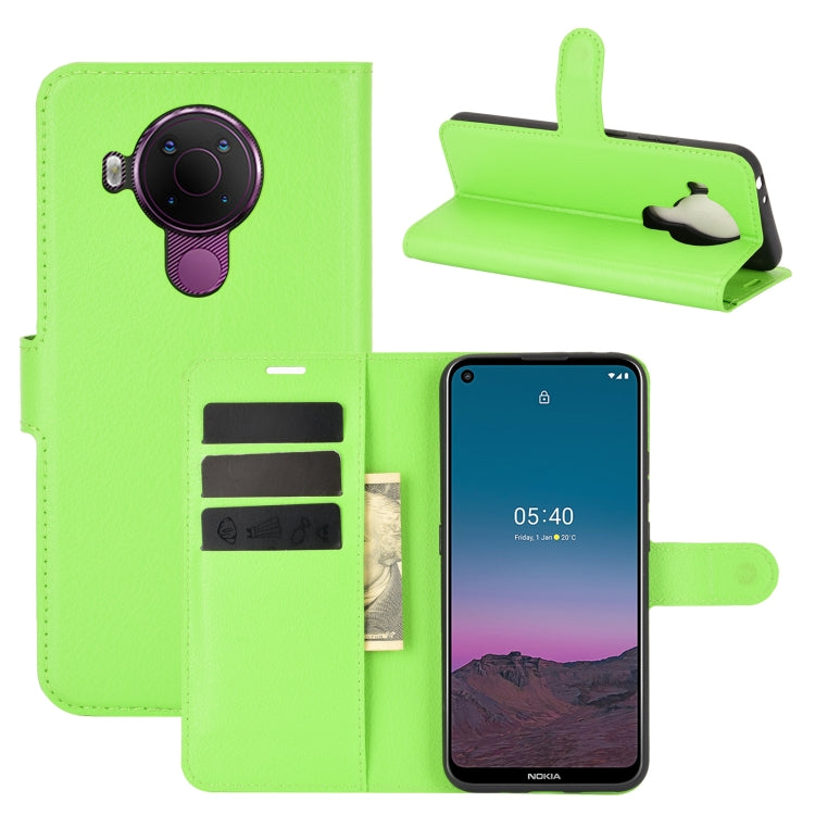 For Nokia 5.4 Litchi Texture Horizontal Flip Protective Case with Holder & Card Slots & Wallet
