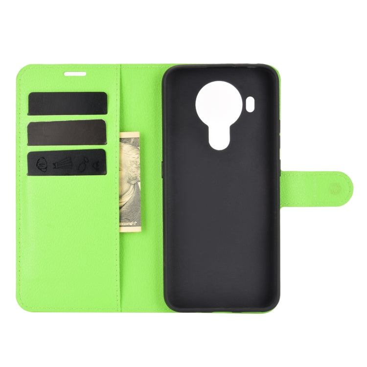For Nokia 5.4 Litchi Texture Horizontal Flip Protective Case with Holder & Card Slots & Wallet