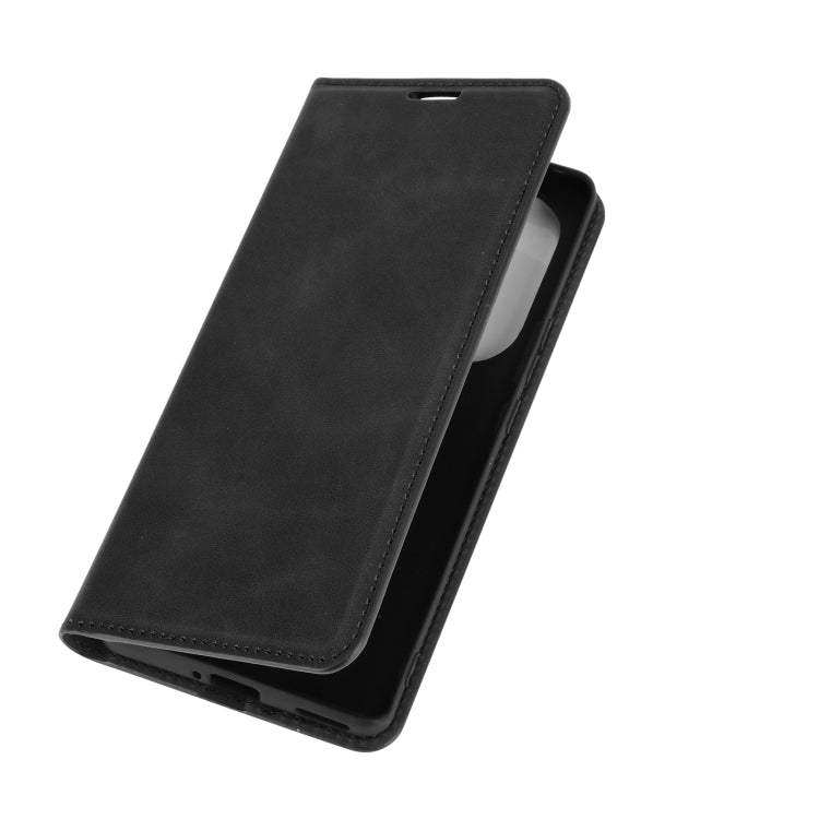 For Huawei nova 8 Pro 5G Retro-skin Business Magnetic Suction Leather Case with Holder & Card Slots & Wallet