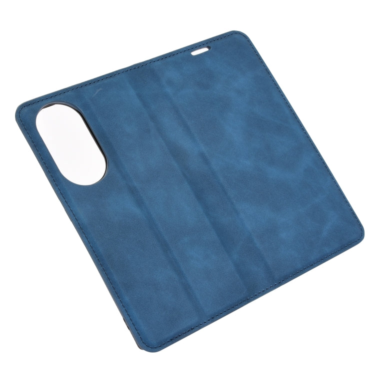 For Huawei nova 8 Pro 5G Retro-skin Business Magnetic Suction Leather Case with Holder & Card Slots & Wallet