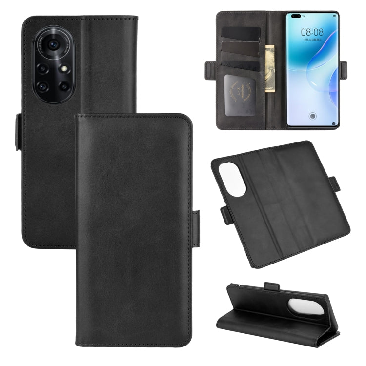 For Huawei nova 8 Pro 5G Dual-side Magnetic Buckle Horizontal Flip Leather Case with Holder & Card Slots & Wallet
