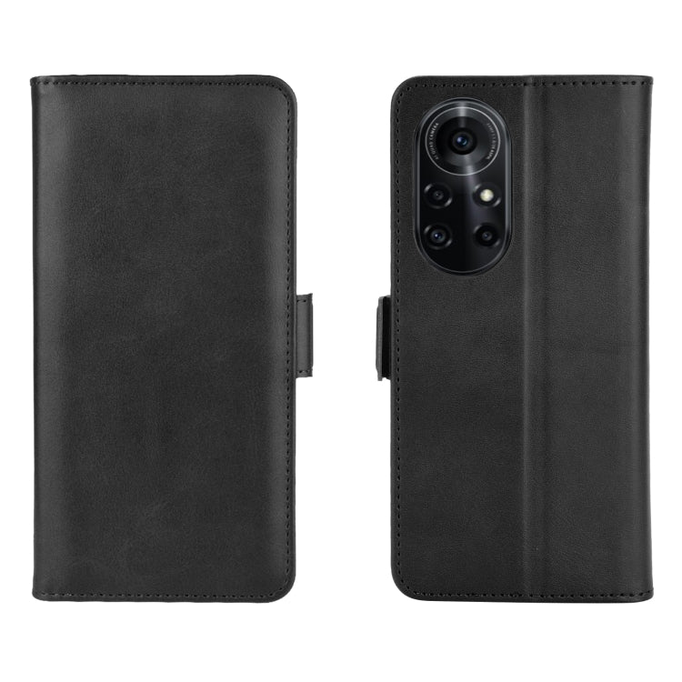 For Huawei nova 8 Pro 5G Dual-side Magnetic Buckle Horizontal Flip Leather Case with Holder & Card Slots & Wallet