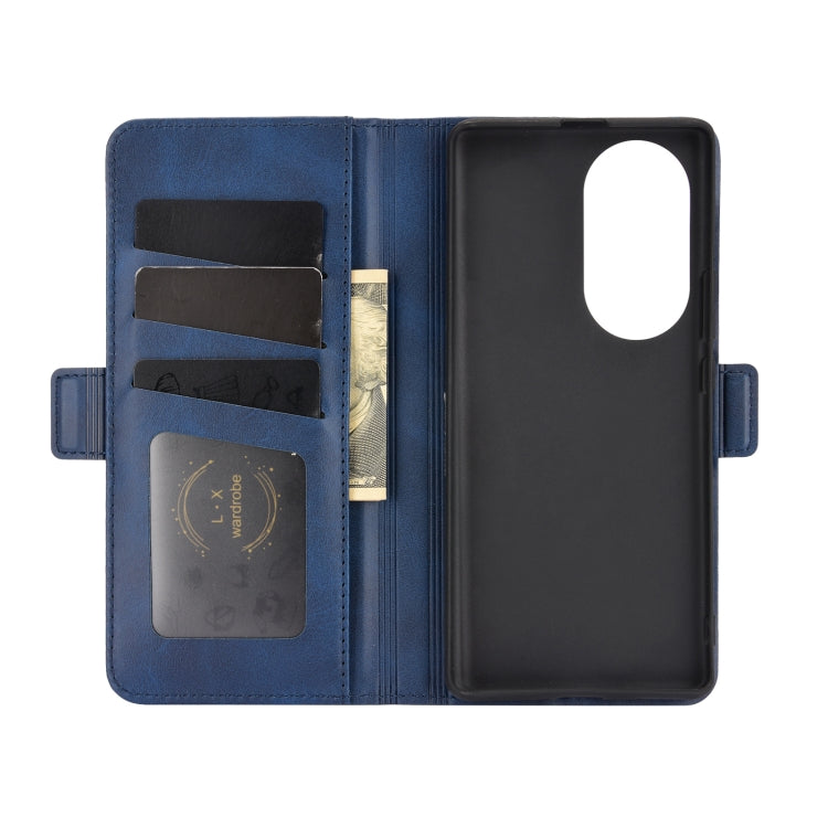 For Huawei nova 8 Pro 5G Dual-side Magnetic Buckle Horizontal Flip Leather Case with Holder & Card Slots & Wallet