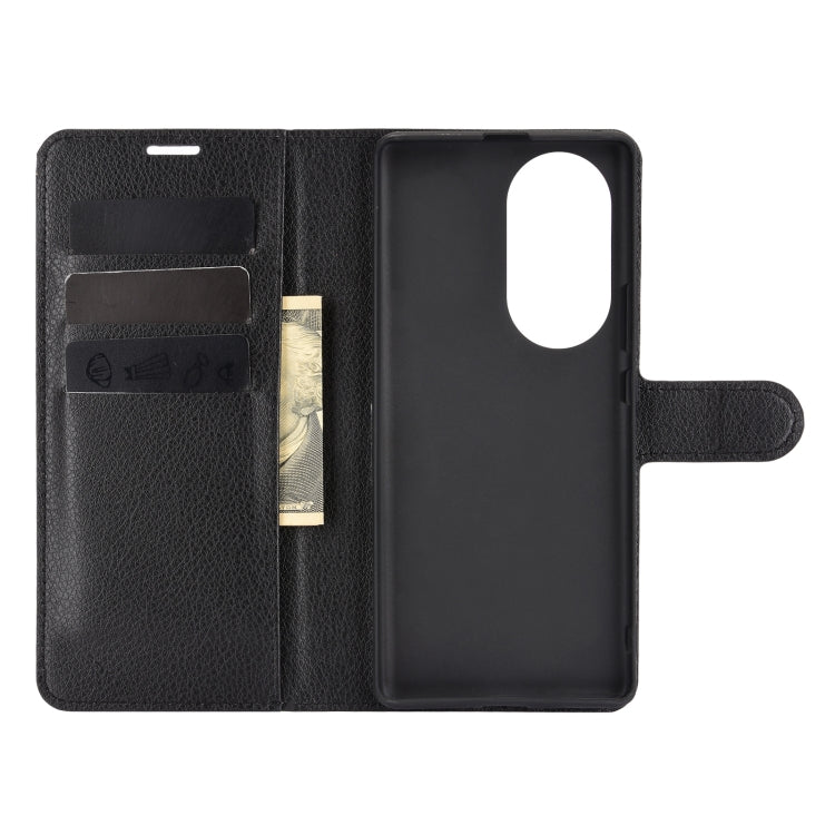 For Huawei nova 8 Pro 5G Litchi Texture Horizontal Flip Protective Case with Holder & Card Slots & Wallet