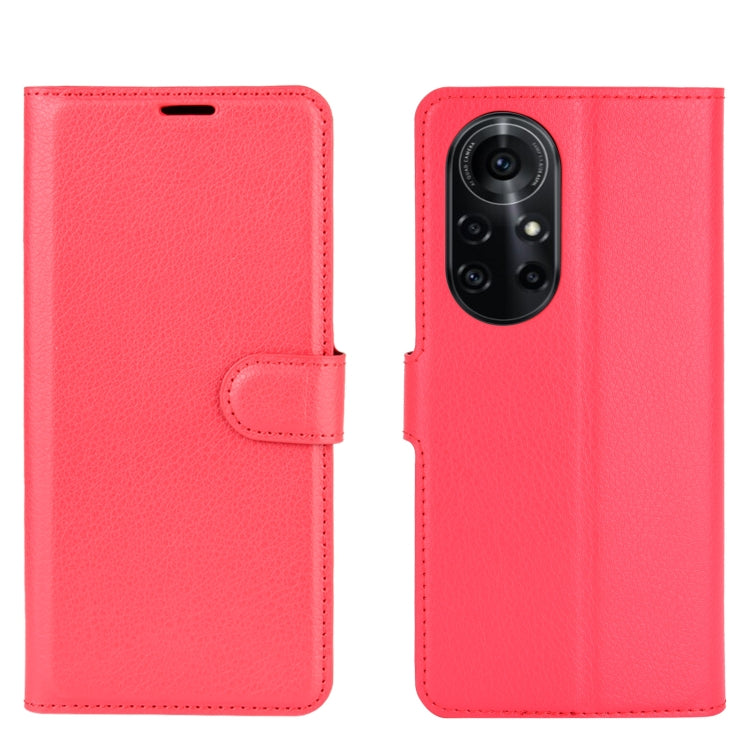 For Huawei nova 8 Pro 5G Litchi Texture Horizontal Flip Protective Case with Holder & Card Slots & Wallet