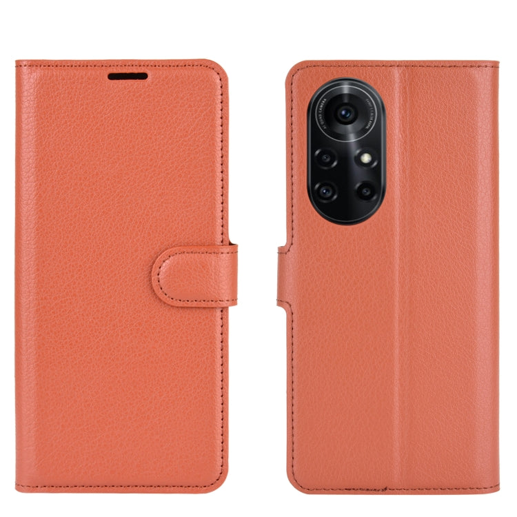 For Huawei nova 8 Pro 5G Litchi Texture Horizontal Flip Protective Case with Holder & Card Slots & Wallet