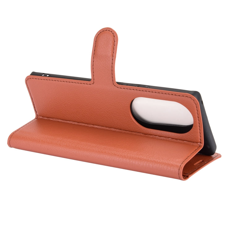 For Huawei nova 8 Pro 5G Litchi Texture Horizontal Flip Protective Case with Holder & Card Slots & Wallet