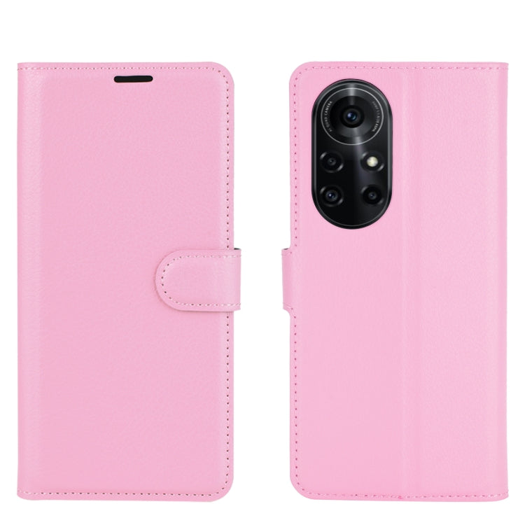 For Huawei nova 8 Pro 5G Litchi Texture Horizontal Flip Protective Case with Holder & Card Slots & Wallet