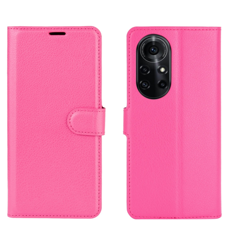 For Huawei nova 8 Pro 5G Litchi Texture Horizontal Flip Protective Case with Holder & Card Slots & Wallet