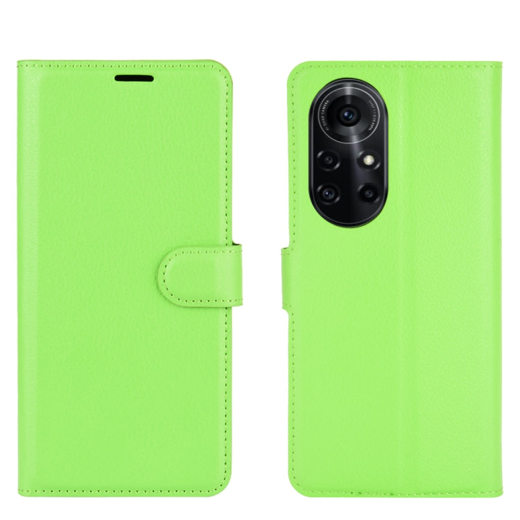 For Huawei nova 8 Pro 5G Litchi Texture Horizontal Flip Protective Case with Holder & Card Slots & Wallet