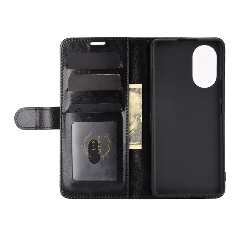 For Huawei nova 8 5G R64 Texture Single Horizontal Flip Protective Case with Holder & Card Slots & Wallet & Photo Frame