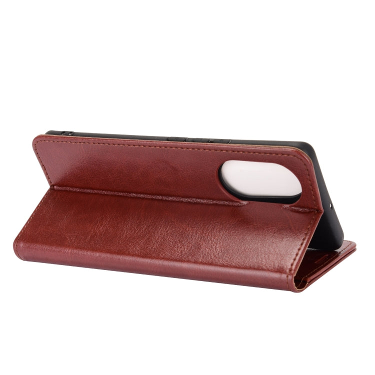 For Huawei nova 8 5G R64 Texture Single Horizontal Flip Protective Case with Holder & Card Slots & Wallet & Photo Frame