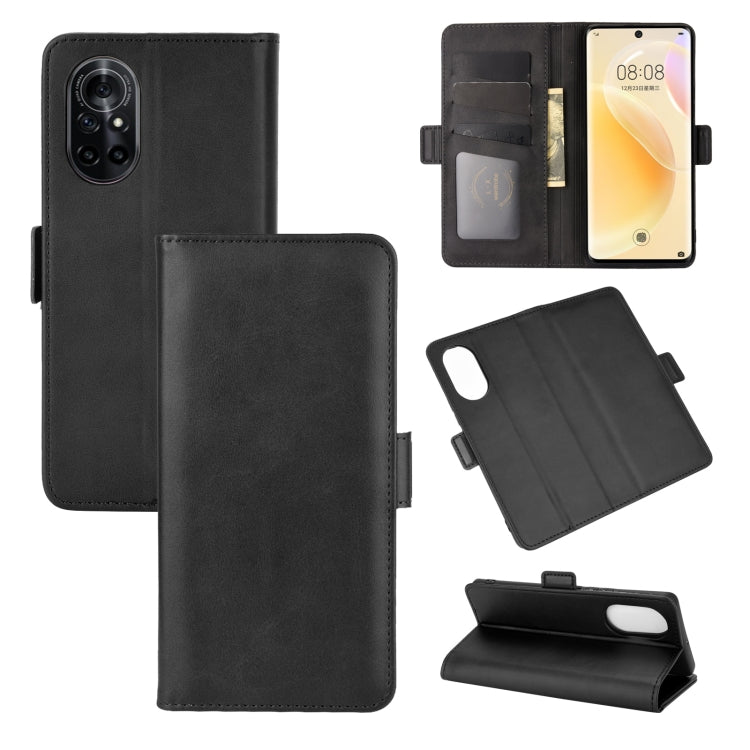 For Huawei nova 8 5G Dual-side Magnetic Buckle Horizontal Flip Leather Case with Holder & Card Slots & Wallet