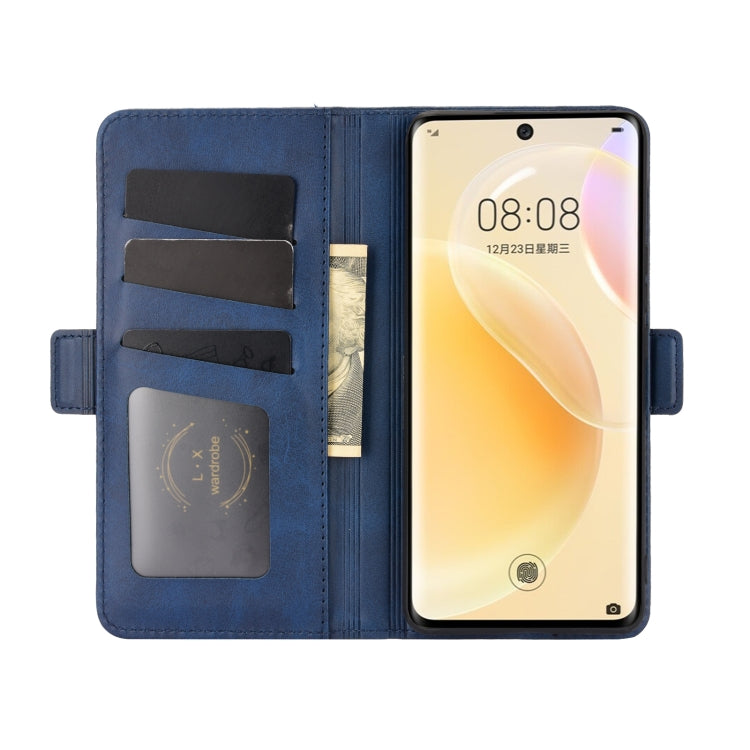 For Huawei nova 8 5G Dual-side Magnetic Buckle Horizontal Flip Leather Case with Holder & Card Slots & Wallet