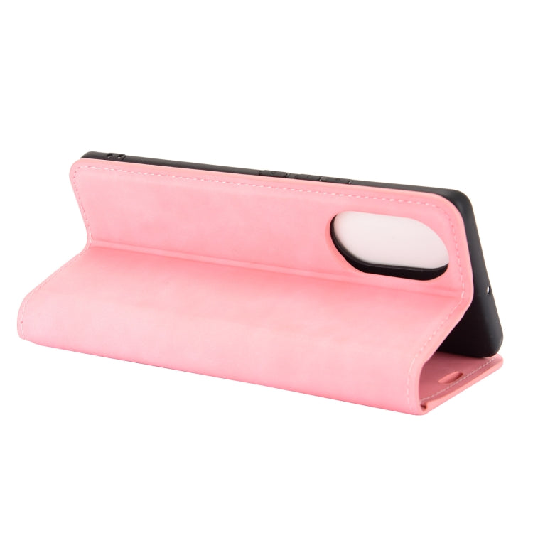 For Huawei nova 8 5G Retro-skin Business Magnetic Suction Leather Case with Holder & Card Slots & Wallet