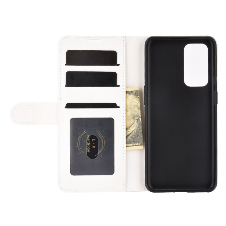 For OnePlus 9 R64 Texture Single Horizontal Flip Protective Case with Holder & Card Slots & Wallet& Photo Frame
