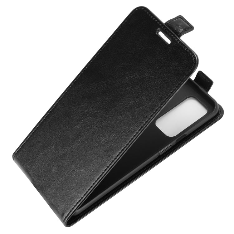 For OnePlus 9 R64 Texture Single Vertical Flip Leather Protective Case with Card Slots & Photo Frame