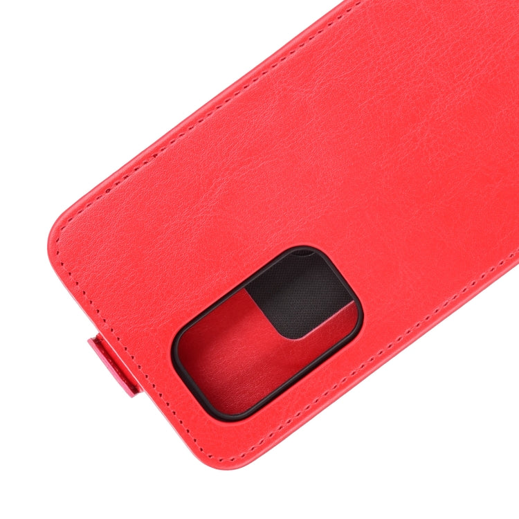 For OnePlus 9 R64 Texture Single Vertical Flip Leather Protective Case with Card Slots & Photo Frame