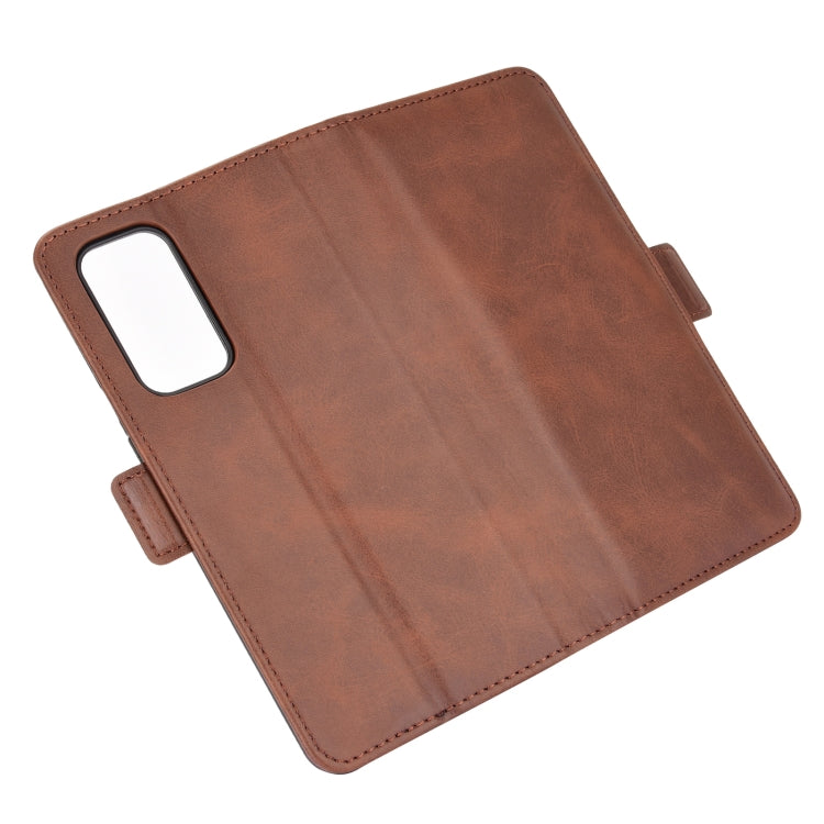 For OnePlus 9 Dual-side Magnetic Buckle Horizontal Flip Leather Case with Holder & Card Slots & Wallet
